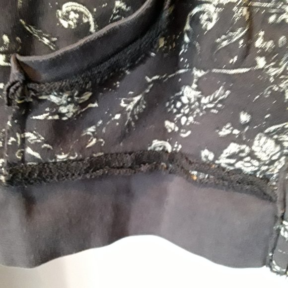 Miss Me brown tan floral hooded zip sweatshirt - Picture 6 of 10